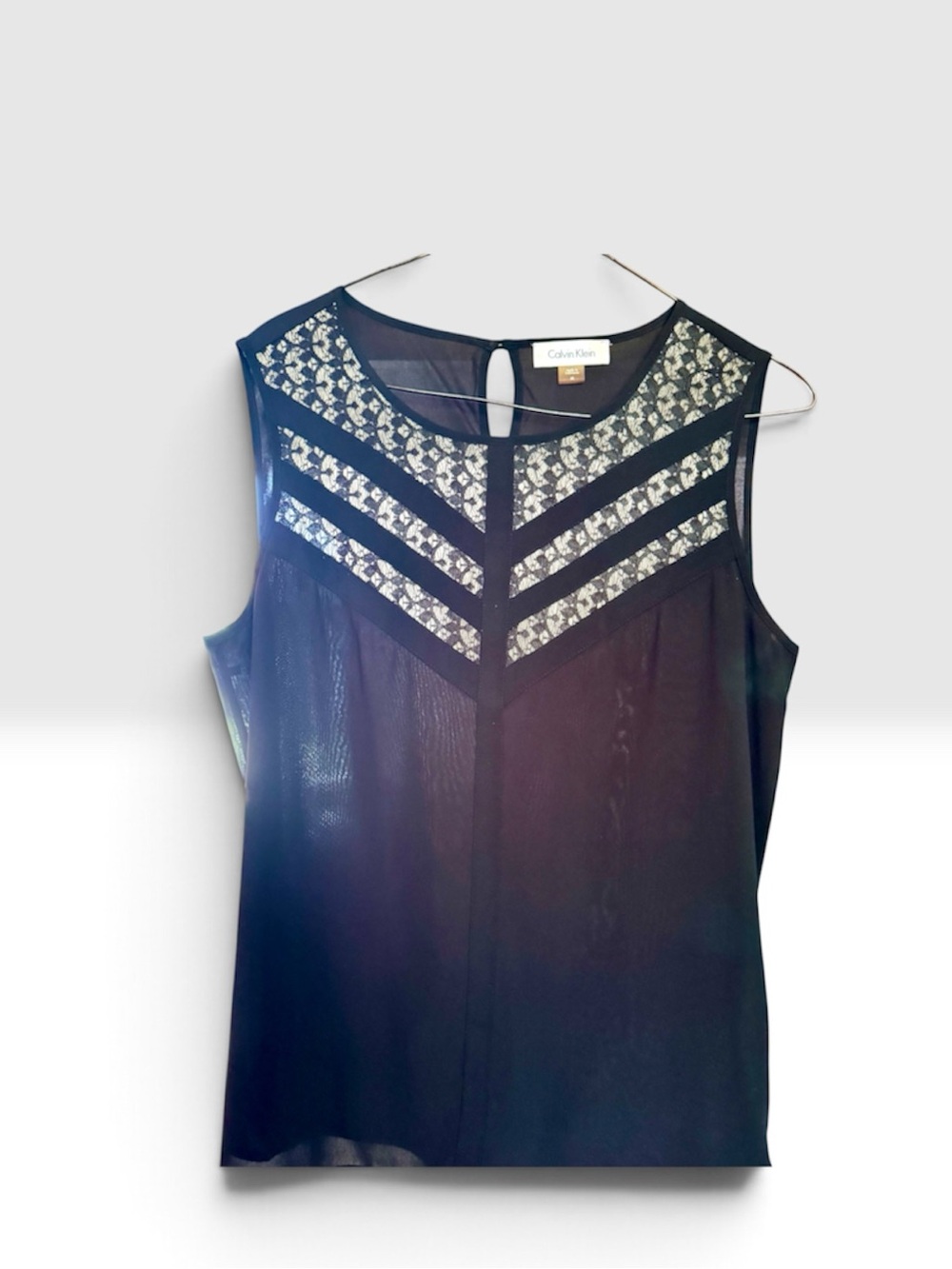 Calvin Klein Sleeveless Blouse Size M